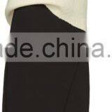 Custom Made Long Sleeve Wool Blend Boucle Pullover Sweater in Off White for Women thumbnail-4