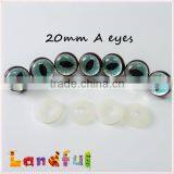 20mm Clear Safety Eyes Plush Toy Eyes Stuffed Animal Eyes thumbnail-2