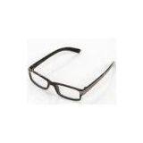 Full Rim Nylon Eyeglass Frames For Men For Myopia Glasses , Coffee / Black Color