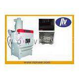 Crawler Type Durable Ceramic / Steel Shot Blasting Machine For Small Ironware