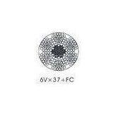 Triangular Strand Galvanised Steel Wire Rope 6V x 37 / 18mm - 60mm thumbnail-1