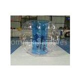 Blue Transparent Inflatable Bubble Soccer Ball For Football Body Bumper