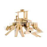 Montessori Early Educational Solid Wooden Building Blocks Set For Kids thumbnail-5