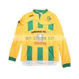Embroidered Crest/Logo Dri-FIT Mesh Long Sleeve Football Shirts thumbnail-1