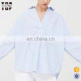New Model Shirts 100% Cotton Oversize Dart Detail Cotton Shirt thumbnail-2