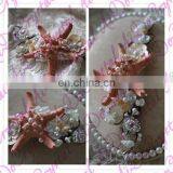 Aidocrystal Unique Design Starfish Pearl Hair Flowers Accessories Wholesale China thumbnail-3