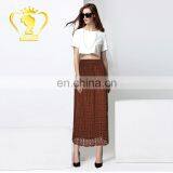 Beautiful Sexy Ladies Long Maxi Lace Skirts Women Maxi Skirts thumbnail-1