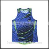 Custom Sublimated Running Singlet for Men thumbnail-5