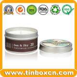 Round Metal Gift Box Candle Tin thumbnail-3