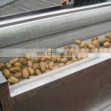 Factory Price Automatic Cassava Potato Carrots Ginger Root Vegetable Washing Peeler Machine