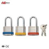 38mm Laminated Steel Shackle Safety Padlocks EP-8562 Metal Body Padlock thumbnail-3