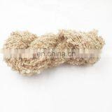 Hand Dyed Teeswater Locks in Peach for Felting and Spinning Loop Yarn for Hand Knitting thumbnail-6