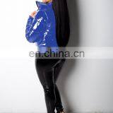 Hot Wholesale Fashion Ladies Girls Women Winter Pu Cropped Down Coat thumbnail-6