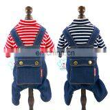 Wholesale Factory Manufacturer More Size Fashion Cotton Pet Clothes Pants Dog Jeans thumbnail-5