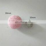 Hand Made Crochet Wood Teething Beads Safe for Baby thumbnail-7