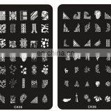 Оптовая продажа металлических индивидуальных штампов для маникюра серии CK thumbnail-4