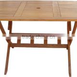 wood folding table - folding garden table - made in vietnam