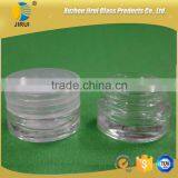 3ml Clear Eye Cream Glass Jar With Plastic Cap thumbnail-1