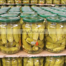 Pickled Gherkins/Cucumber in glass jar
