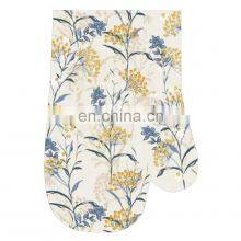 Hot Selling Printed Kitchen Utensils Set With Gloves Cotton Kitchen Oven Glove thumbnail-2