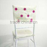 Cheap Disposable Chair Cover With Corochet Flowers thumbnail-1