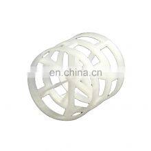 Cooling Tower Filling PP ,PVC,PVDF,CPVC,RPP,PFA,PTFE Plastic Pall Ring thumbnail-1