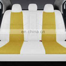 OEM Custom Automotive Parts & Accessories Black Red Standard SUV Seat True Genuine 5d Leather Sit Cover Kit for Cars thumbnail-2
