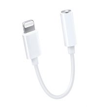 Original headphone aux adapter for iPhone 7/8/11/12/13 pro audio converter for lightning to 3.5mm jack earphone