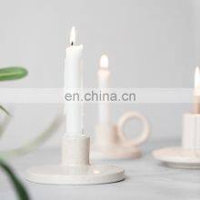 Wholesale Cheap Products Nordic INS Creative Home Decor Candle Jars Ceramic Candle Holder thumbnail-2