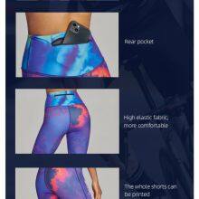 Sublimation Sportswear Custom Running Wear Running Pants thumbnail-4