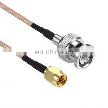 BNC Female Jack to RCA Male Plug Adapter Straight Connector thumbnail-4