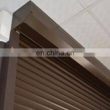Good Quality Aluminum Roller Shutter Door Manual Garage Door thumbnail-5