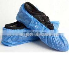CPE PE Blue Disposable Plastic Shoe Cover thumbnail-5