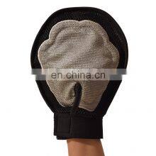 Superior Pet Cleaning Products Blue Pink Silicone Pet Bath Hair Grooming Glove thumbnail-2