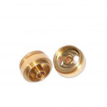 CNC Lathe Precision Brass Parts Vape Tank Fixed Seat High Precision Machined Parts 4.0 Manufacturer Customized thumbnail-2