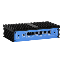 Fanless Intel SkyLake/KabyLake Network/Firewall PC w/ 6 Gbe LAN Core I7-7500U thumbnail-3