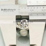 Hot Sale Mother and Daughter 925 Sterling Silver Best Mom Heart Bead for European Charms Bracelet thumbnail-6