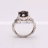 SMOKY RING ,925 Sterling Silver Jewelry Wholesale,WHOLESALE SILVER JEWELRY,SILVER EXPORTER,SILVER JEWELRY FROM INDIA thumbnail-3