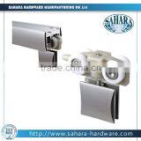 Max Door Weight 150kg Super Silence Square Glass Shower Hanging Sliding Door Wheels thumbnail-2