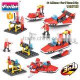 Cogo Hot New Fire Fighter Cheap Building Blocks Toys for Kids