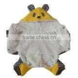 Cartoon Bear Four-foot Thick Warm Yellow Pet Dog Sweater thumbnail-3