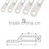 DL Copper,Aluminium Connecting Terminals (copper Terminal Lugs,tinned Copper Cable Lug) thumbnail-1
