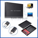 USB 3.1 Type C to 2.5" SSD HDD Enclosure Case Drive For Laptop PC Hard Dish Box For Macbook Not Including HDD SSD