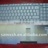 Silver Laptop Keyboard for Toshiba P300 thumbnail-1