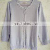 Fashion Colorful Knitting Sweater Top Crew Neck Cardigan for Lady's Wear thumbnail-4