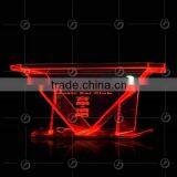 YZ-0076 Clear Acrylic Podium Night Bar Table With LED Light, Night Bar DJ Facade thumbnail-6