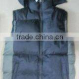 2013 New Mens Cheap Bubble Vest With Hood for Men