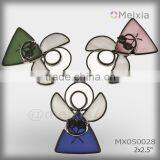 MX050028 tiffany style stained glass angel wall hanging for christmas ornament wholesale