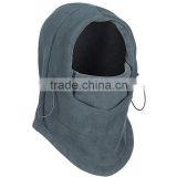 Double layer winter masked head cover