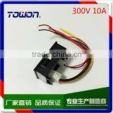 YB27VA Dual Display Meter Red Blue LED Car 0-300V/10A Motorcycle DC Amp Meter Volt Gauge Voltmeter Ampere 2-in-1 thumbnail-5